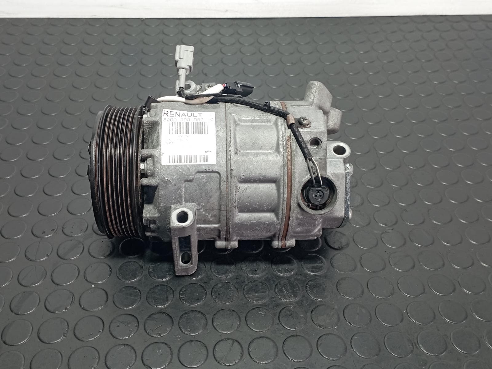 Recambio de COMPRESOR AIRE ACONDICIONADO para RENAULT LAGUNA GRANDTOUR III Dynamique M9RB8 referencia OEM IAM 8200890987C - GRIS 2