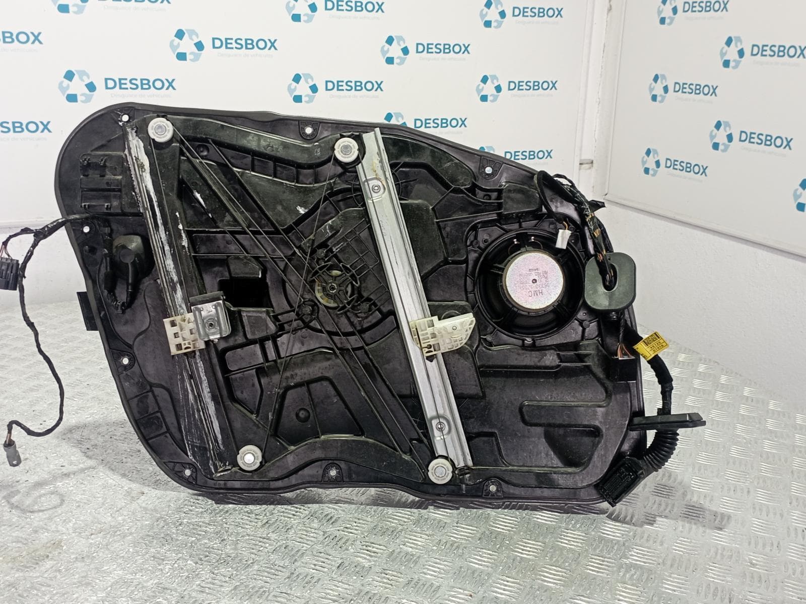 Recambio de ELEVALUNAS DELANTERO DERECHO para HYUNDAI I40 1.6 CRDI D4FD referencia OEM IAM 824803ZXXX - NEGRO 4