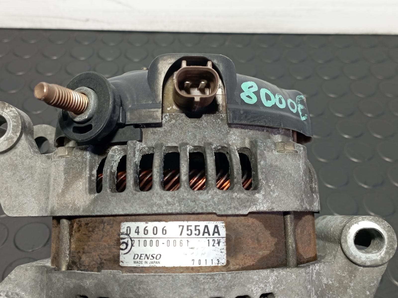 Recambio de ALTERNADOR para CHRYSLER SEBRING BERLINA (JR41) 2.0 LX ECC referencia OEM IAM  04606755AA - PLATA 5