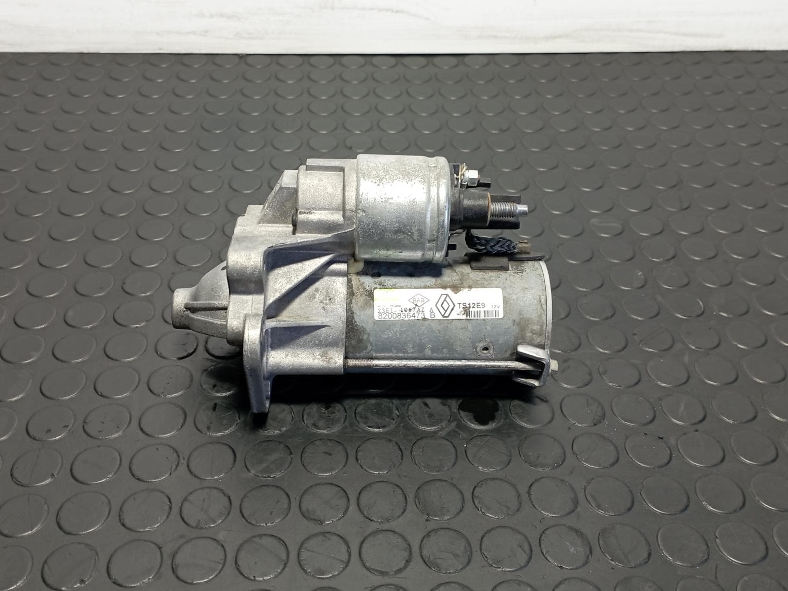 Recambio de MOTOR ARRANQUE para RENAULT MEGANE III SPORT TOURER 1.9 DCI K9KJ8 referencia OEM IAM 8200836473B - AZUL 2