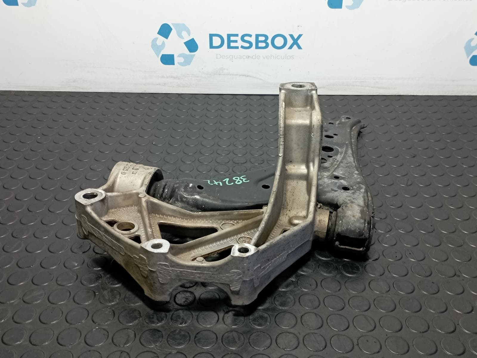 Recambio de BRAZO SUSPENSION INFERIOR DELANTERO IZQUIERDO para SEAT IBIZA (6L1) 1.9 TDI ATD referencia OEM IAM 6Q0199293D - ROJO 4