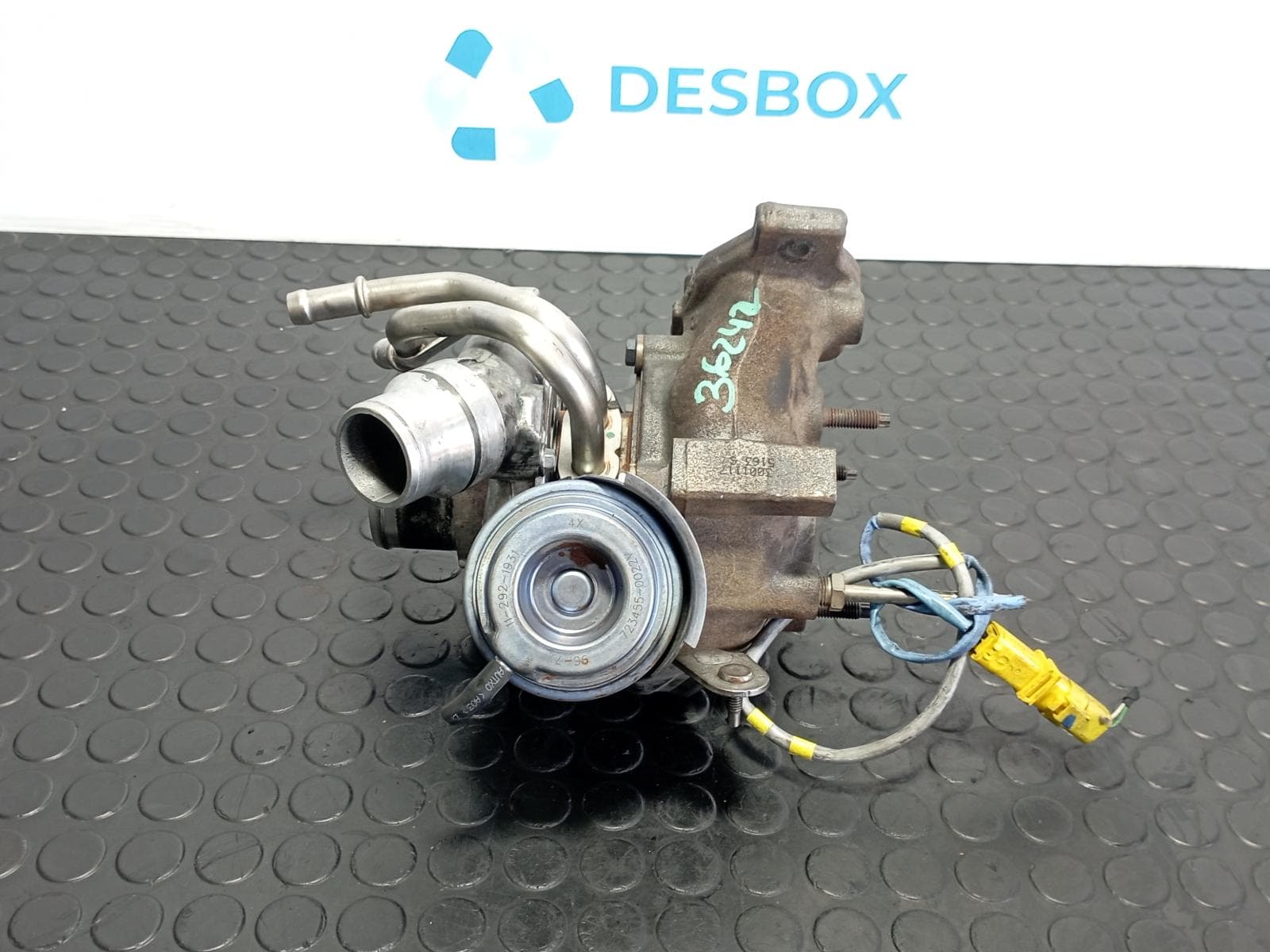 Recambio de TURBOCOMPRESOR para RENAULT LAGUNA GRANDTOUR III Dynamique M9RB8 referencia OEM IAM H8200638766 - GRIS 2