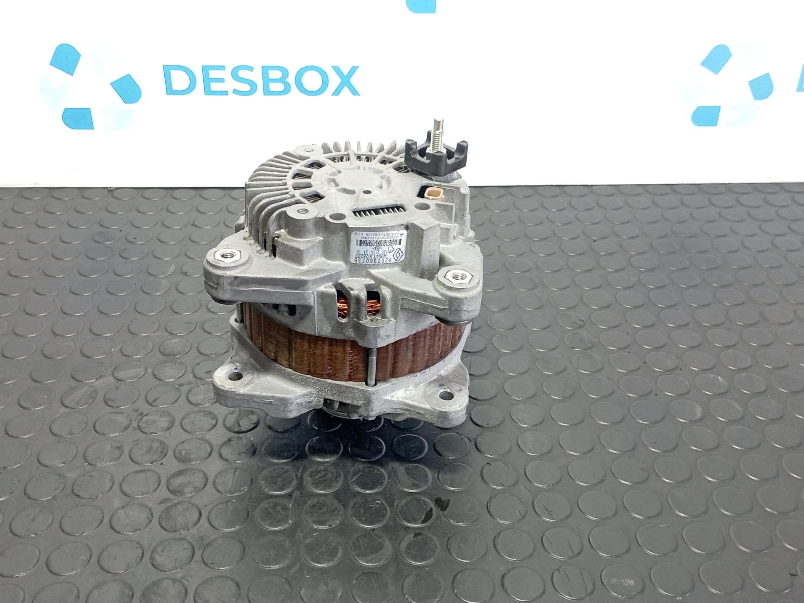 Recambio de ALTERNADOR para RENAULT LAGUNA GRANDTOUR III Dynamique M9RB8 referencia OEM IAM 8200960536 - GRIS 4