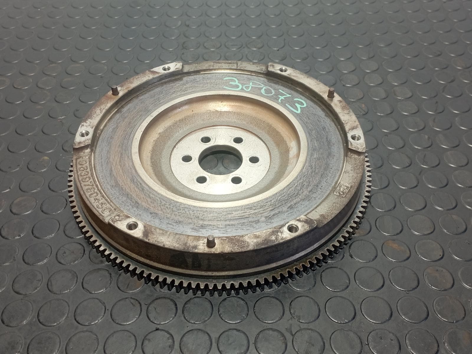 Recambio de VOLANTE MOTOR para CITROEN JUMPY 1.6 HDI 9HU referencia OEM IAM 9639780480 - BLANCO