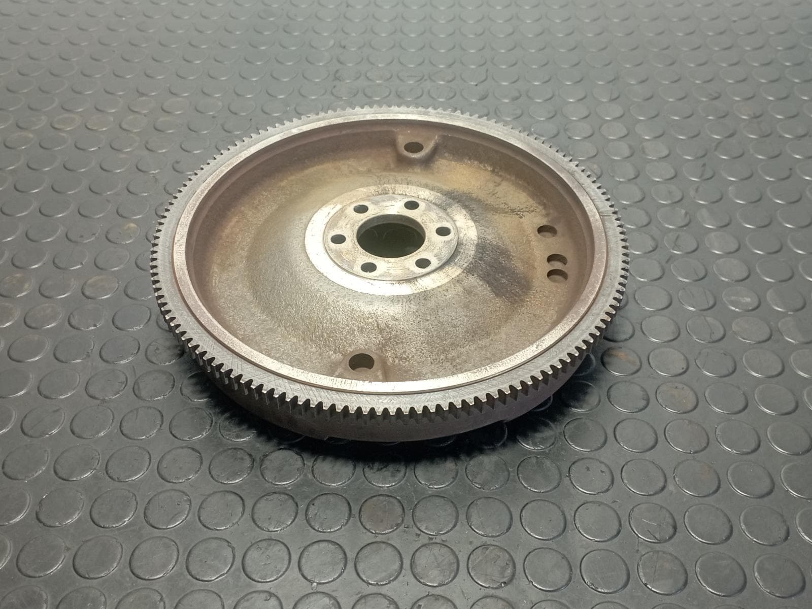 Recambio de VOLANTE MOTOR para CITROEN JUMPY 1.6 HDI 9HU referencia OEM IAM 9639780480 - BLANCO 3