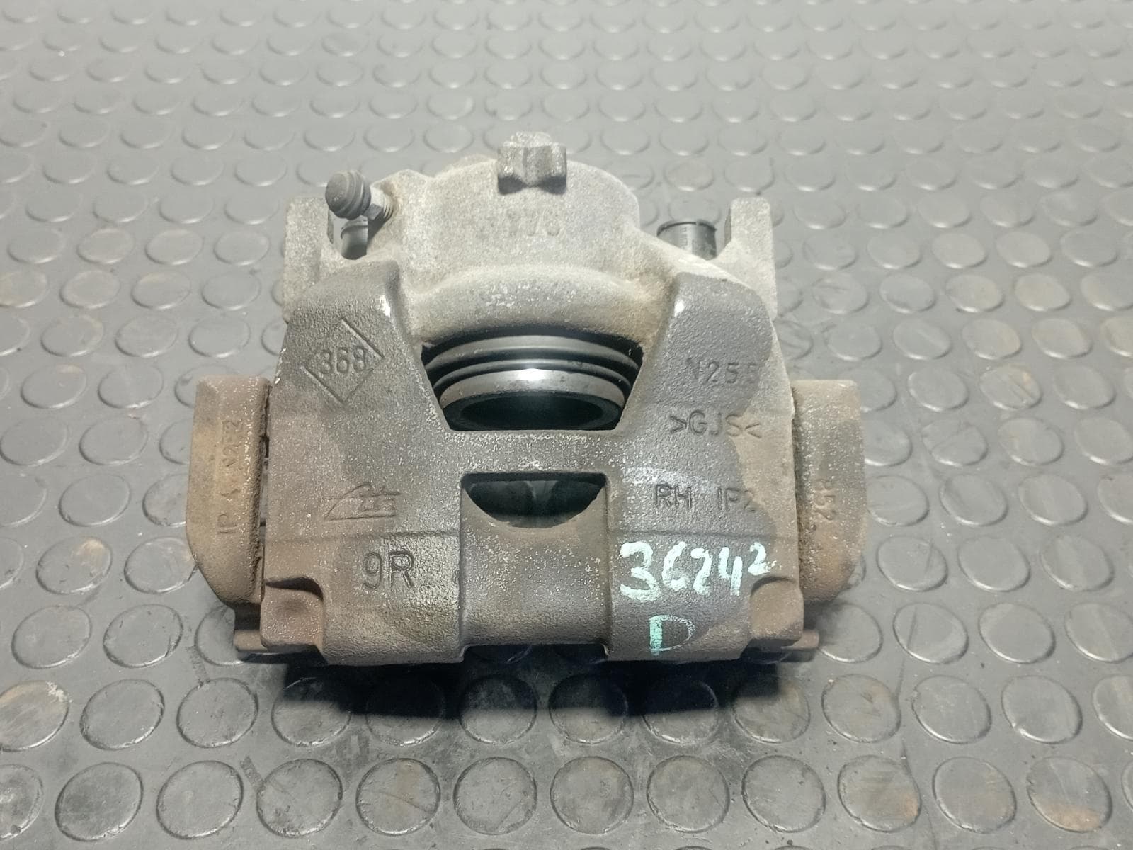 Recambio de PINZA DE FRENO DELANTERA DERECHA para RENAULT LAGUNA GRANDTOUR III Dynamique M9RB8 referencia OEM IAM 410010001R - GRIS