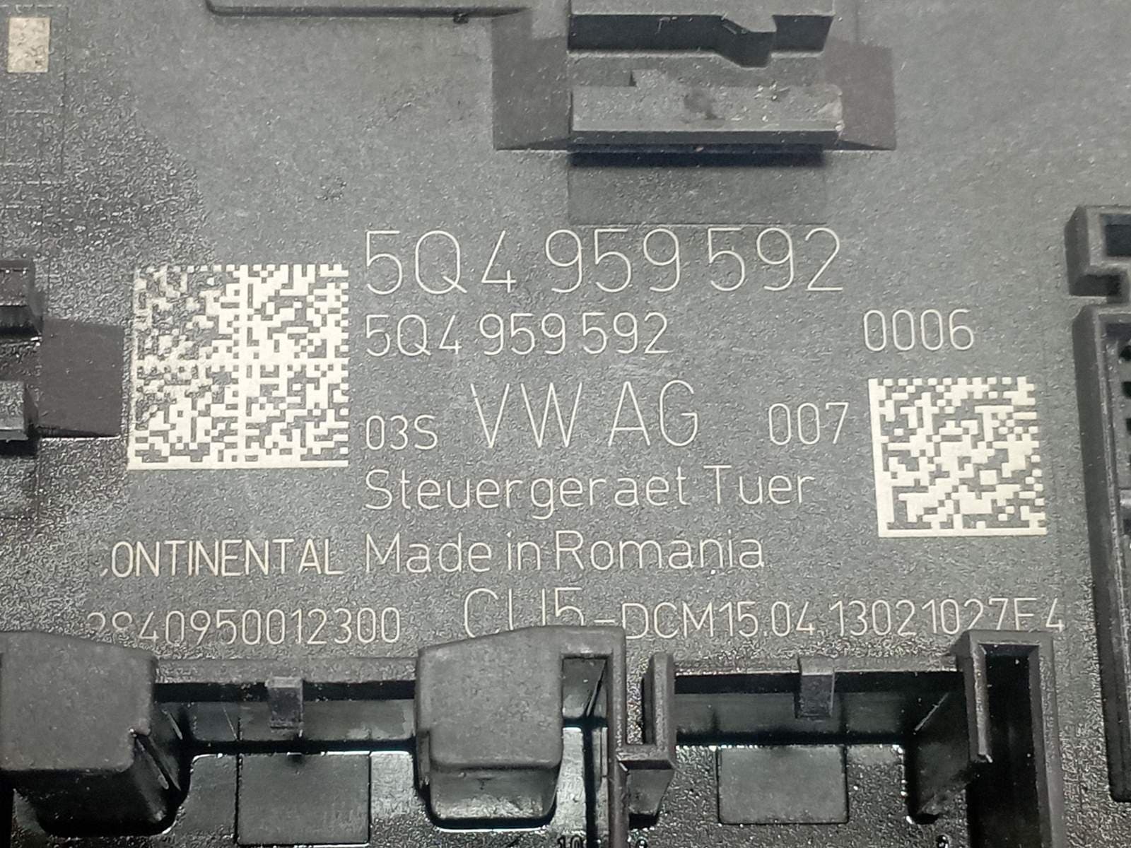 Recambio de MODULO CONFORT para VOLKSWAGEN GOLF VII LIM. 1.2 TSI CJZ referencia OEM IAM 5Q4959592 - GRIS 3