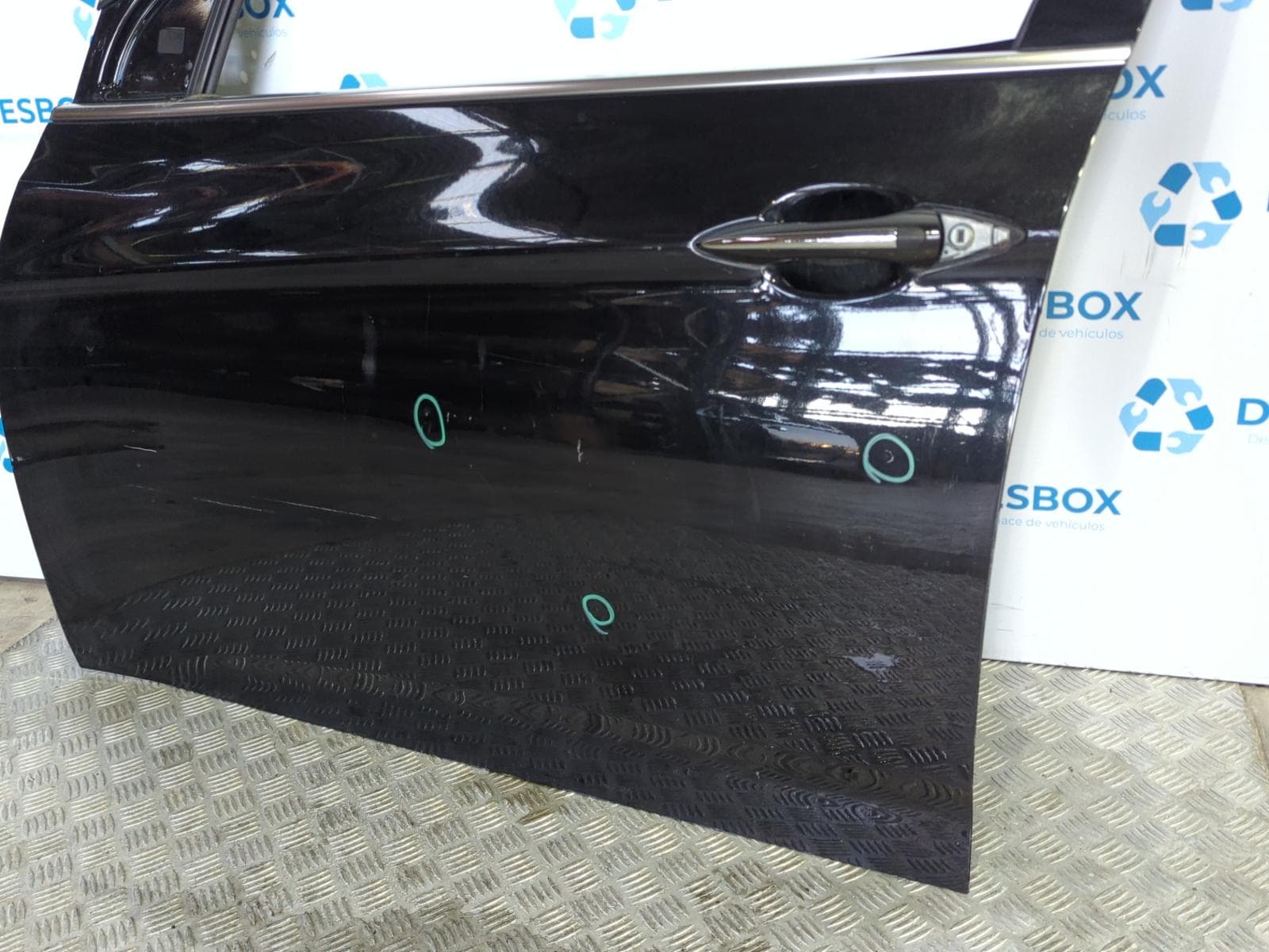 Recambio de PUERTA DELANTERA IZQUIERDA para HYUNDAI I40 1.6 CRDI D4FD - NEGRO 2