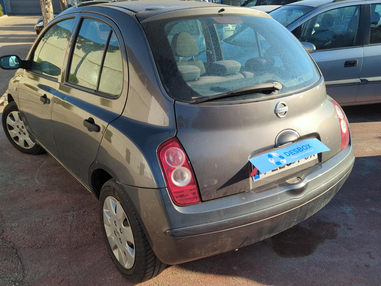 Recambio de RETROVISOR DERECHO para NISSAN MICRA (K12E) Acenta K9K722 - GRIS 6