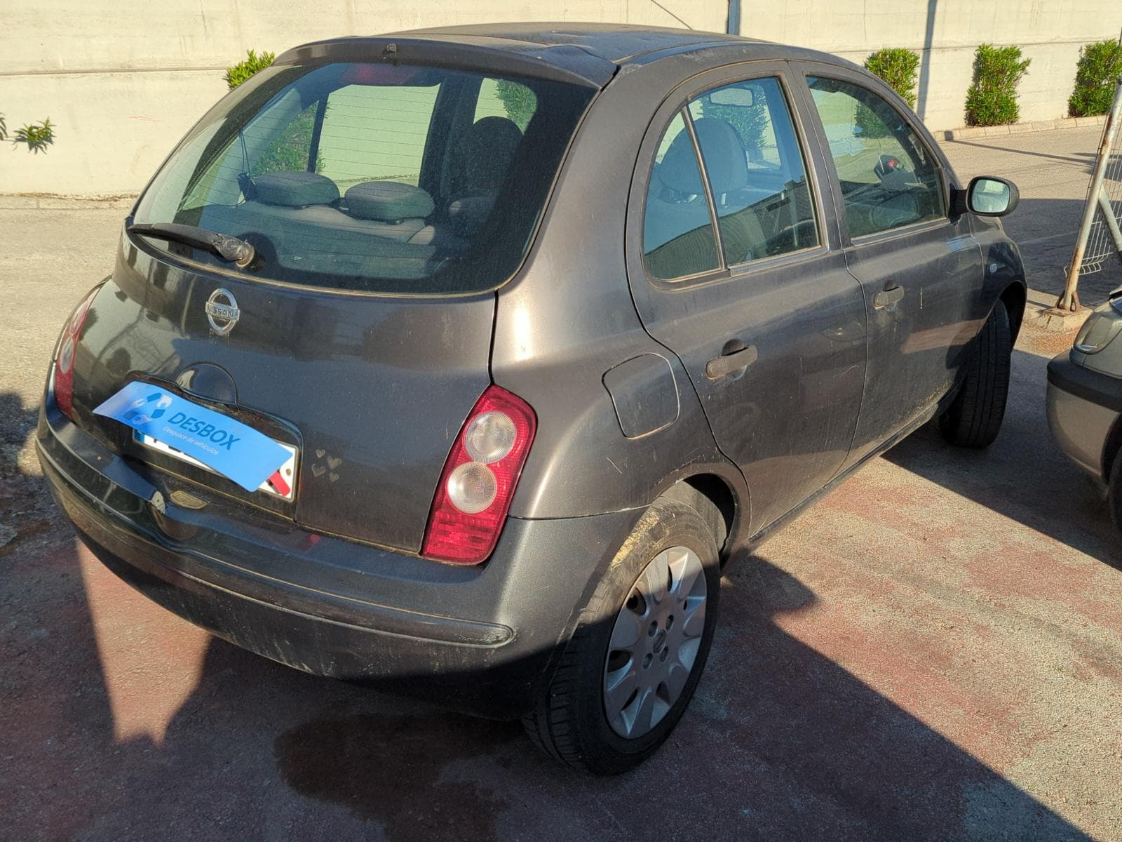 Recambio de RETROVISOR DERECHO para NISSAN MICRA (K12E) Acenta K9K722 - GRIS 7