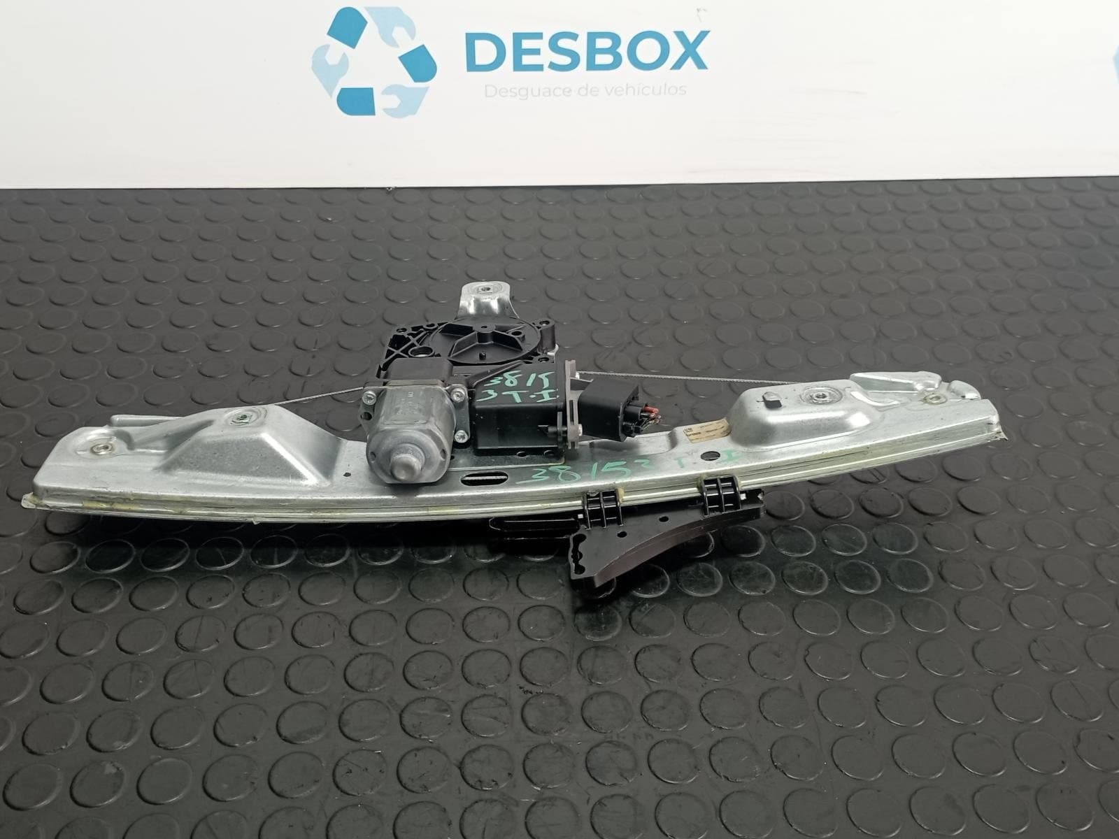 Recambio de ELEVALUNAS TRASERO IZQUIERDO para OPEL INSIGNIA BERLINA 2.0 CDTI A20DTH referencia OEM IAM 964839106 - NEGRO 2