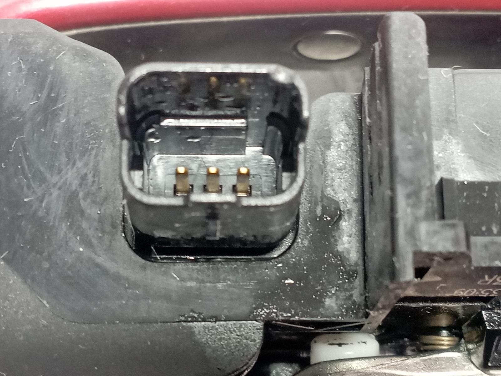 Recambio de MANETA EXTERIOR TRASERA IZQUIERDA para RENAULT SCENIC III Grand Dynamique K9KN8 referencia OEM IAM 8060700033R - ROJO 4
