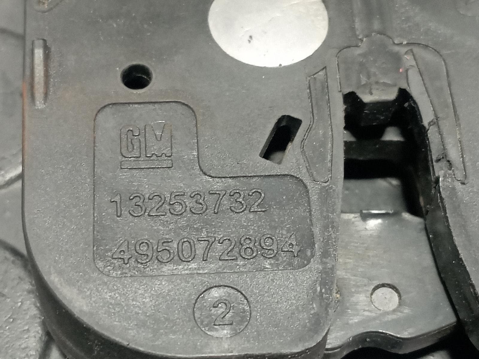 Recambio de CERRADURA MALETERO / PORTON para OPEL INSIGNIA BERLINA 2.0 CDTI A20DTH referencia OEM IAM 13253732 - NEGRO 5