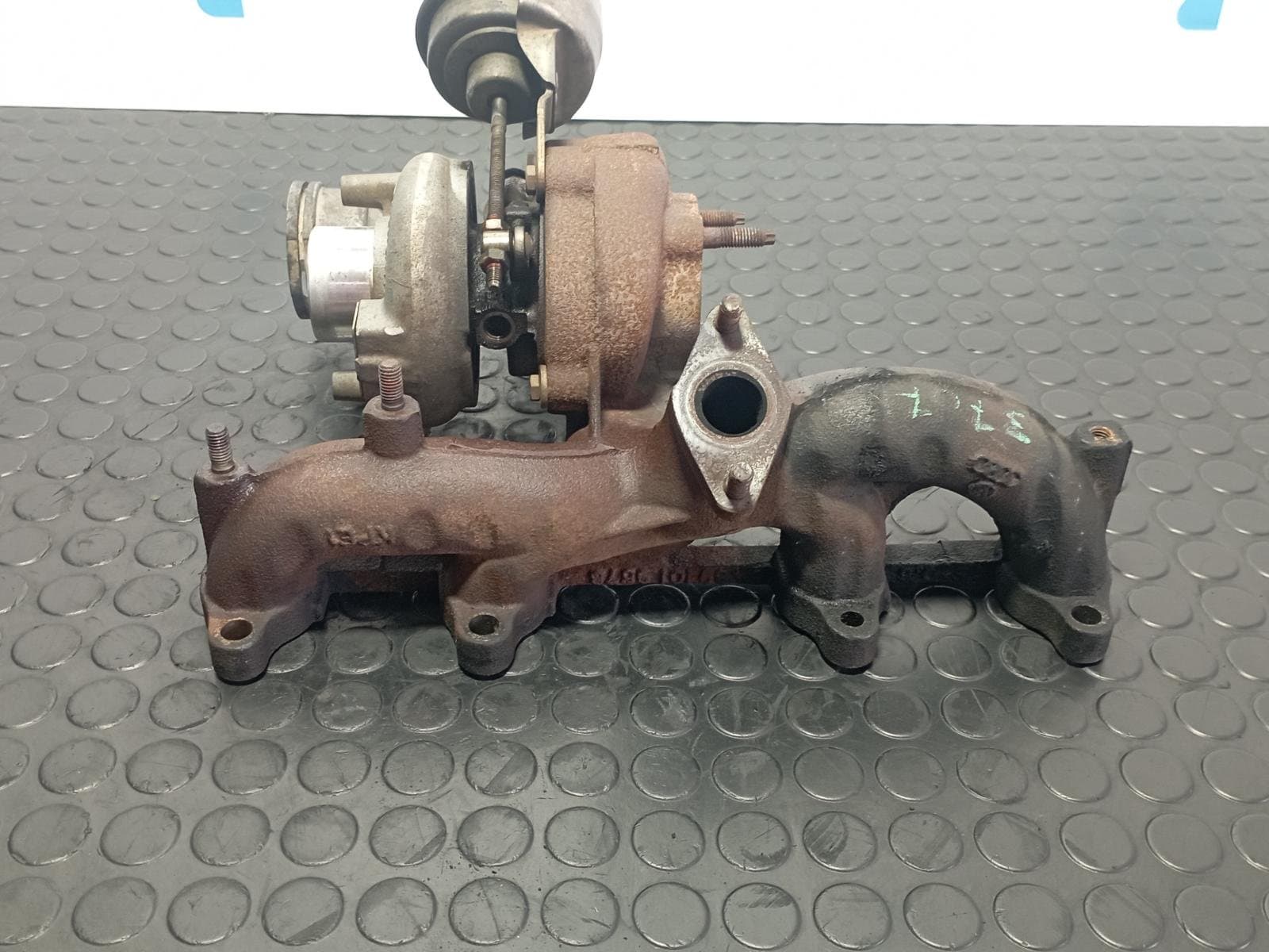 Recambio de TURBOCOMPRESOR para SEAT ALHAMBRA (7V9) ASZ referencia OEM IAM 038253019H - GRIS 5