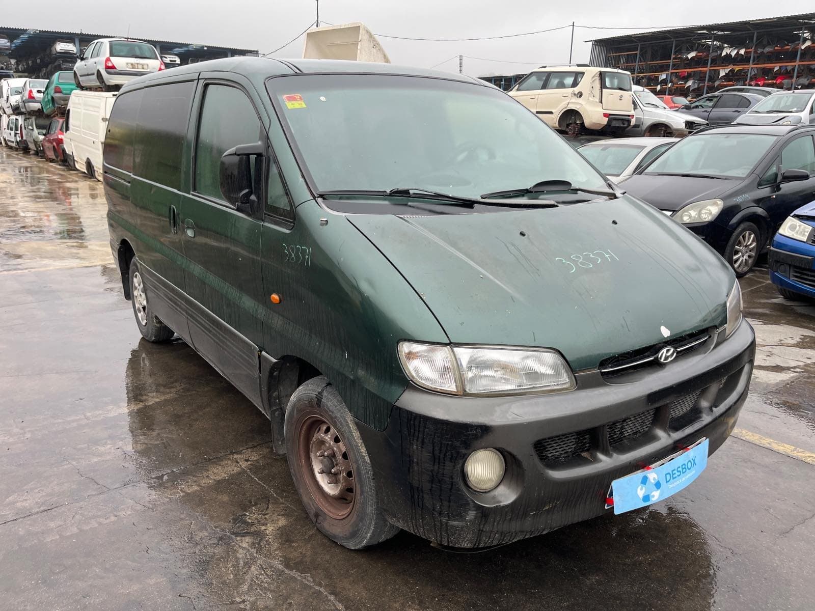 Recambio de MANDO CALEFACCION / AIRE ACONDICIONADO para HYUNDAI H-1 Furgoneta 2.5 TD D4BF - VERDE