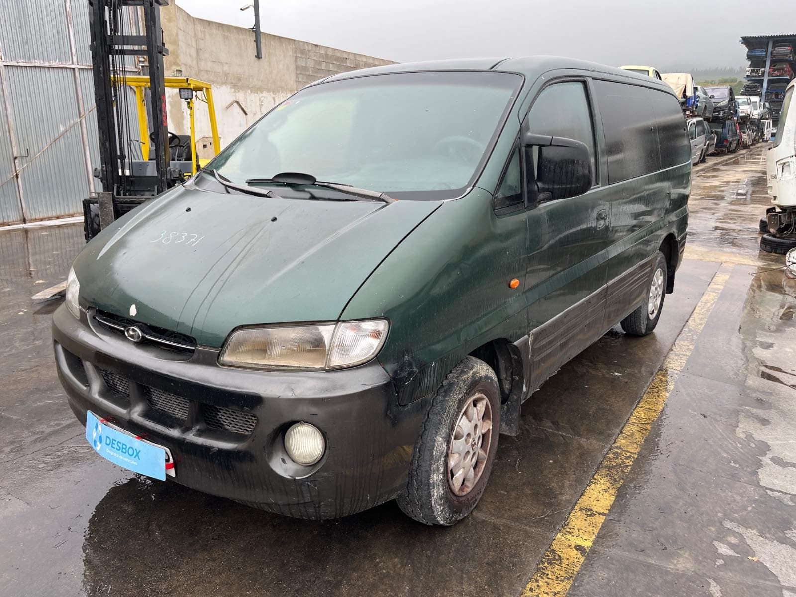 Recambio de MANDO CALEFACCION / AIRE ACONDICIONADO para HYUNDAI H-1 Furgoneta 2.5 TD D4BF - VERDE 3