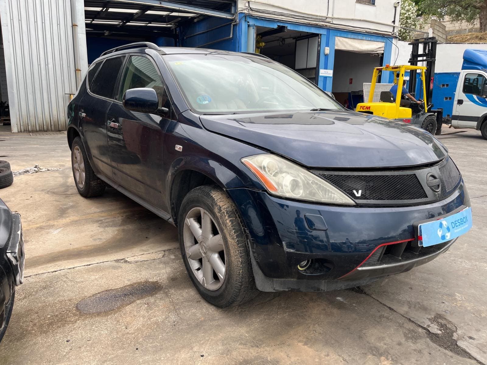 Recambio de ASIENTO DELANTERO IZQUIERDO para NISSAN MURANO (Z50) * VQ35DE - AZUL