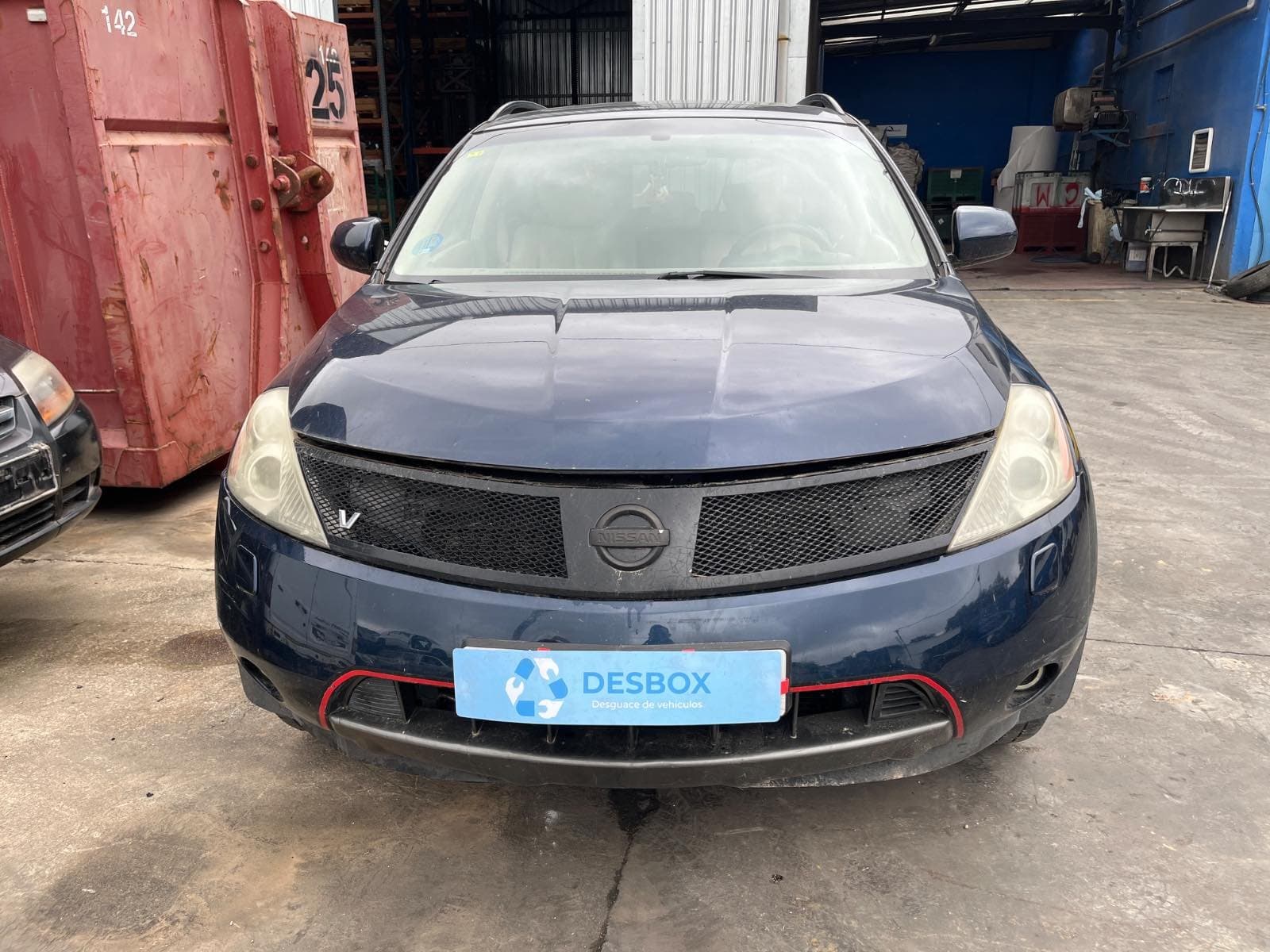Recambio de ASIENTO DELANTERO IZQUIERDO para NISSAN MURANO (Z50) * VQ35DE - AZUL 2