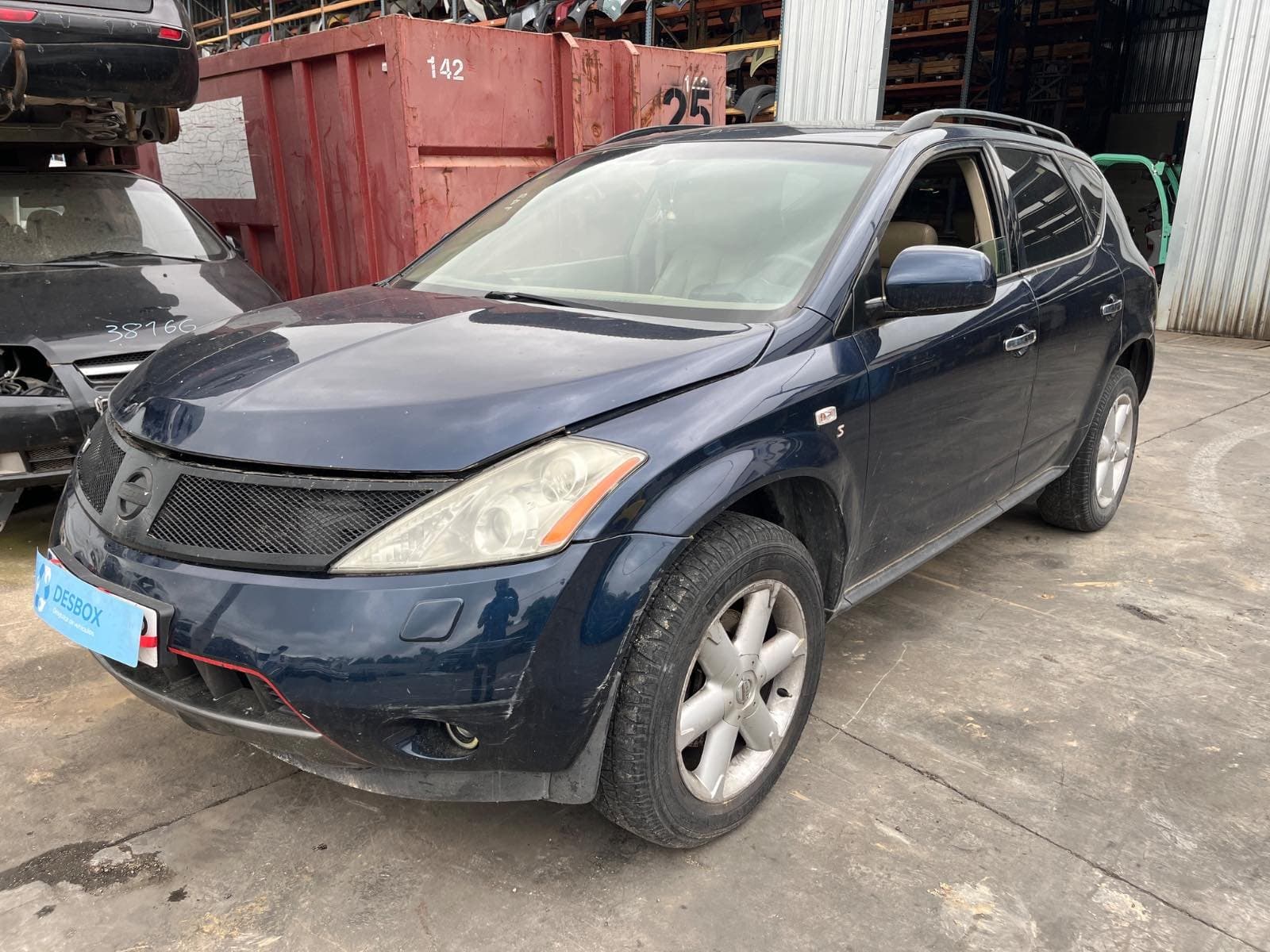 Recambio de ASIENTO DELANTERO IZQUIERDO para NISSAN MURANO (Z50) * VQ35DE - AZUL 3