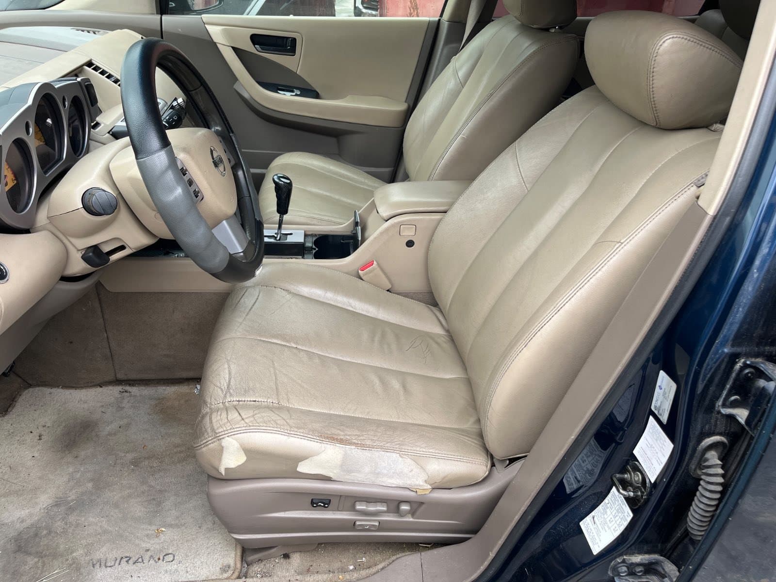 Recambio de ASIENTO DELANTERO IZQUIERDO para NISSAN MURANO (Z50) * VQ35DE - AZUL 6