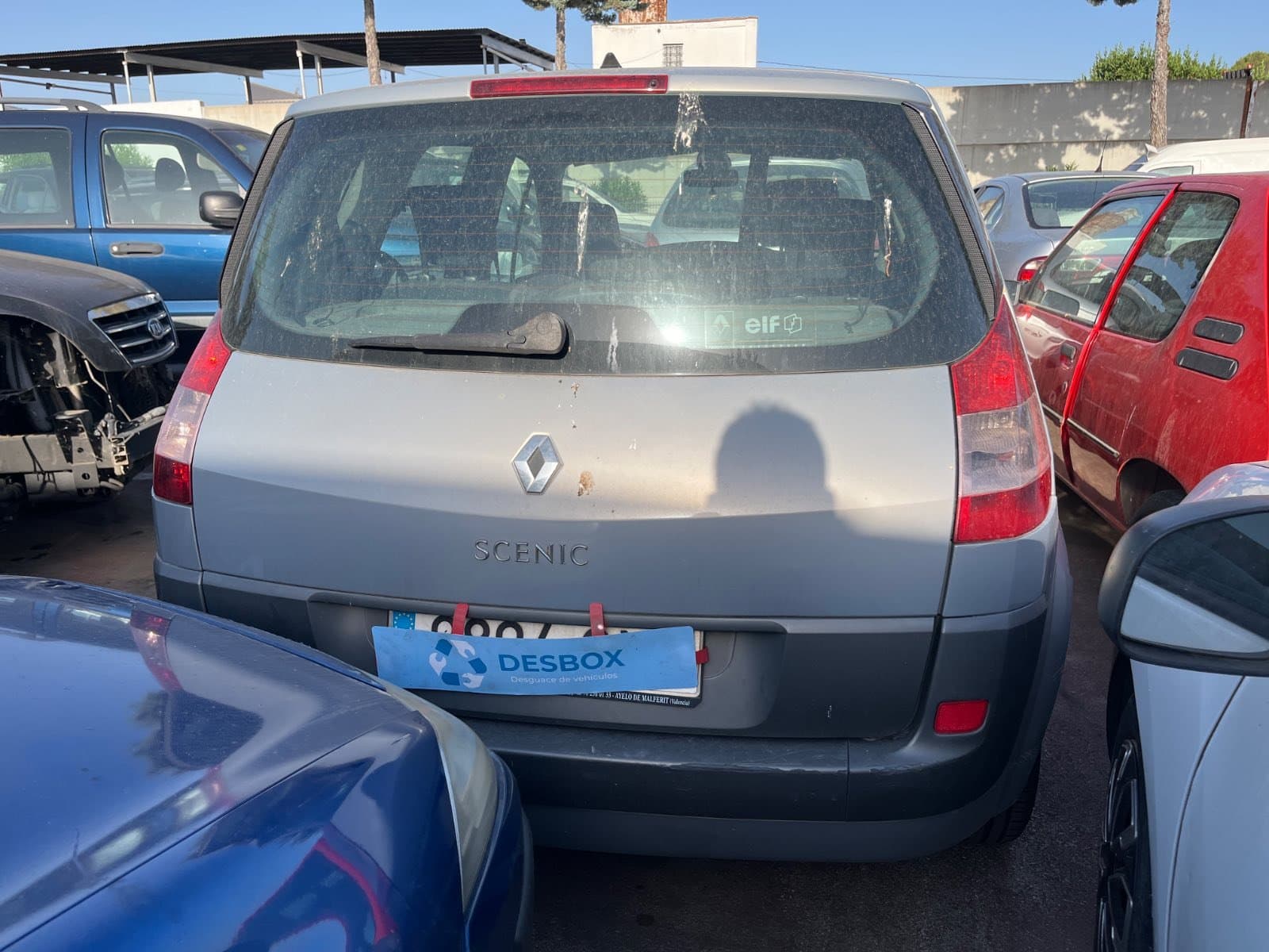 Recambio de ASIENTO DELANTERO IZQUIERDO para RENAULT SCENIC II 1.5 DCI K9K P7 - GRIS 8