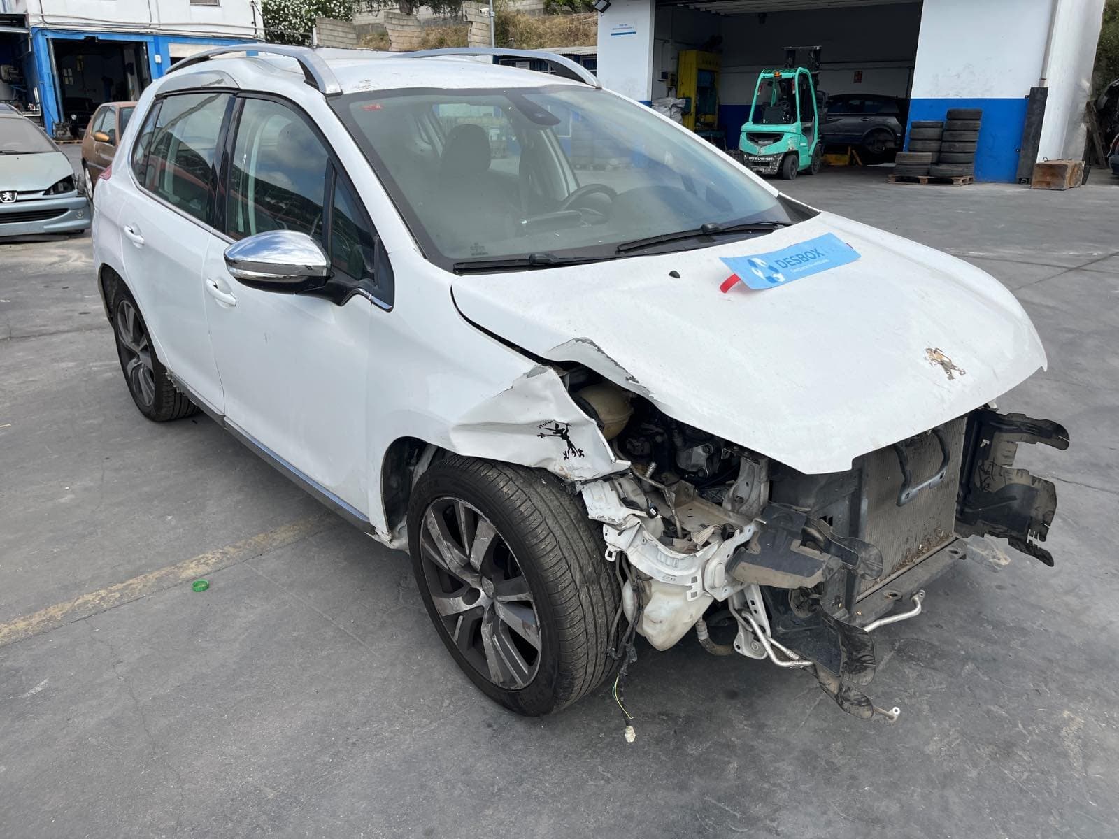 Recambio de TRANSMISION DELANTERA IZQUIERDA para PEUGEOT 2008 I 5FS(EP6C) - BLANCO