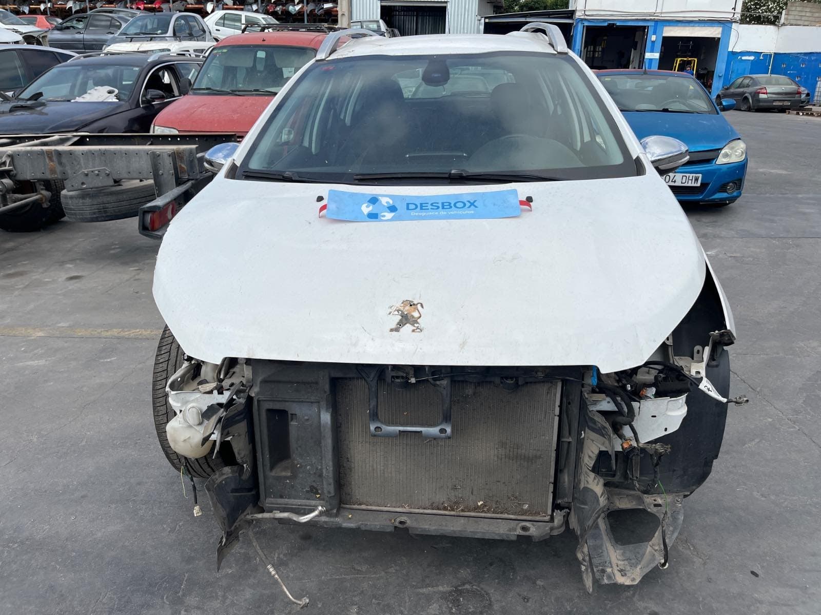 Recambio de TRANSMISION DELANTERA IZQUIERDA para PEUGEOT 2008 I 5FS(EP6C) - BLANCO 2