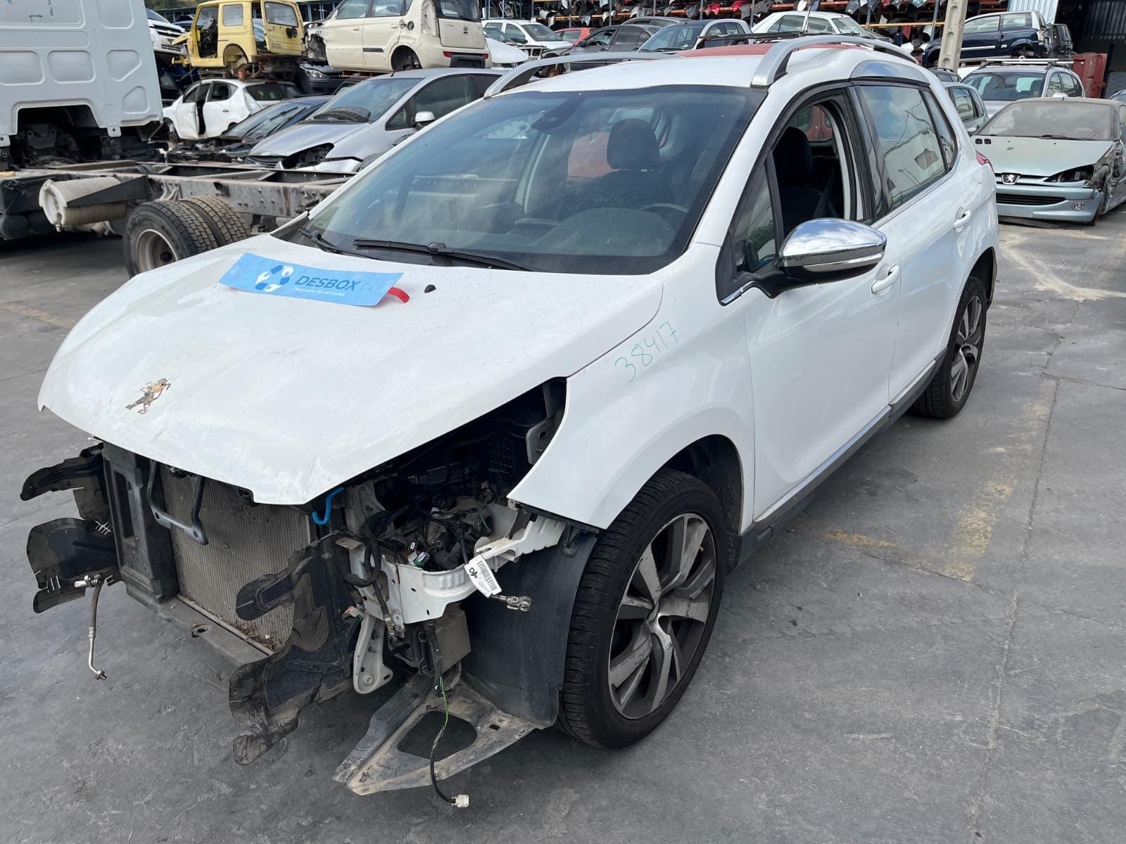 Recambio de TRANSMISION DELANTERA IZQUIERDA para PEUGEOT 2008 I 5FS(EP6C) - BLANCO 3
