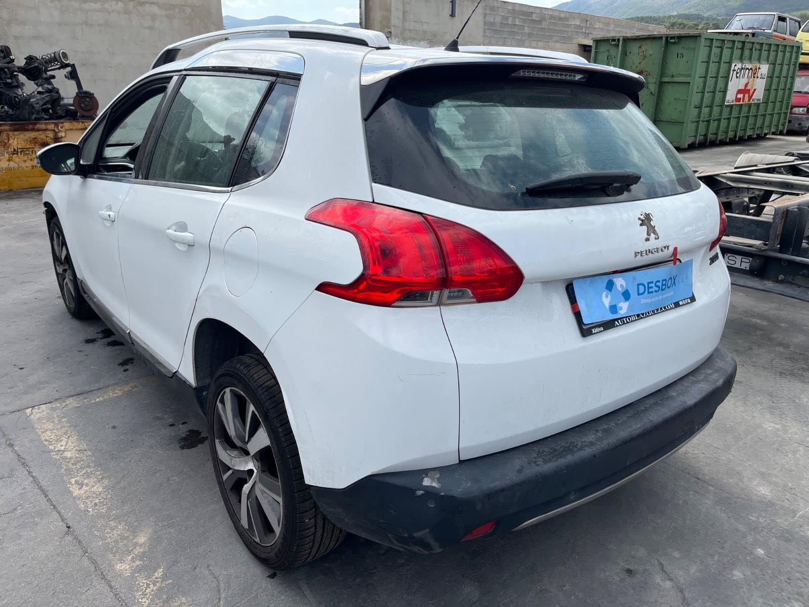Recambio de TRANSMISION DELANTERA IZQUIERDA para PEUGEOT 2008 I 5FS(EP6C) - BLANCO 10