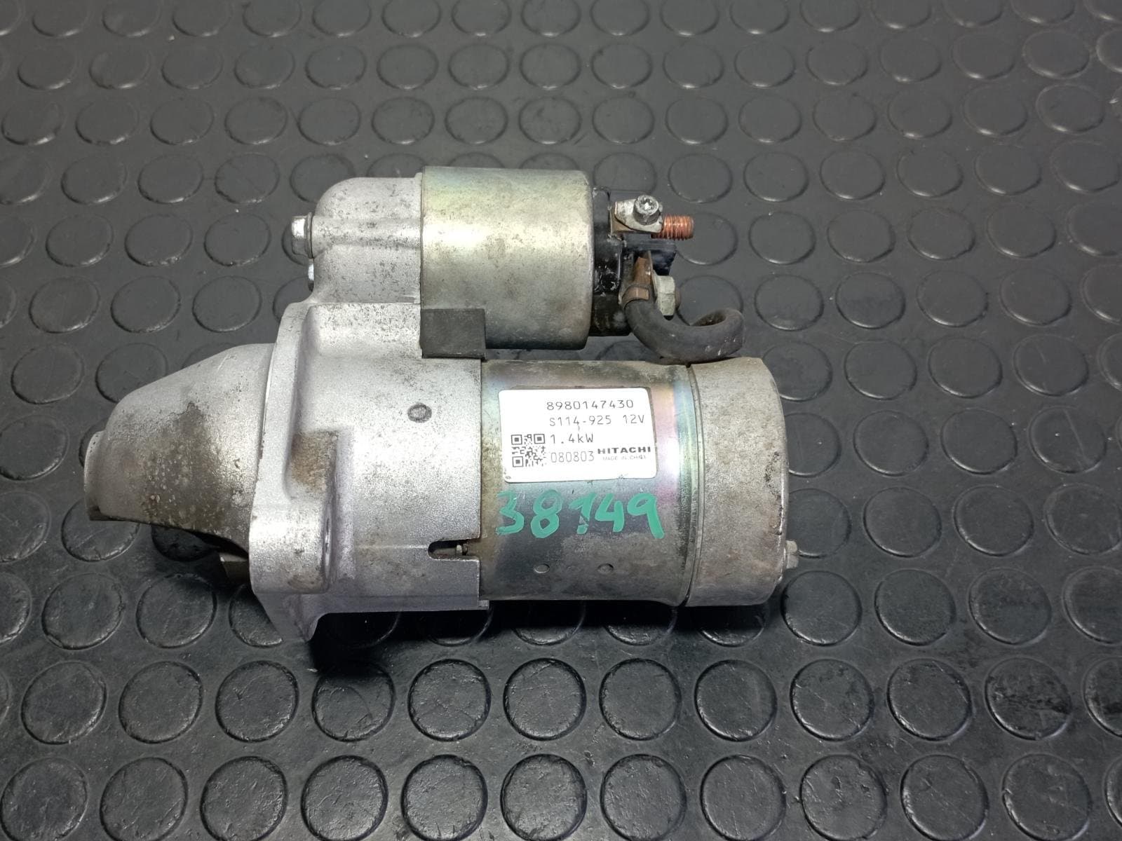 Recambio de MOTOR ARRANQUE para OPEL ASTRA H BER. 1.7 CDTI Z17DTR referencia OEM IAM S114925 - NEGRO 3