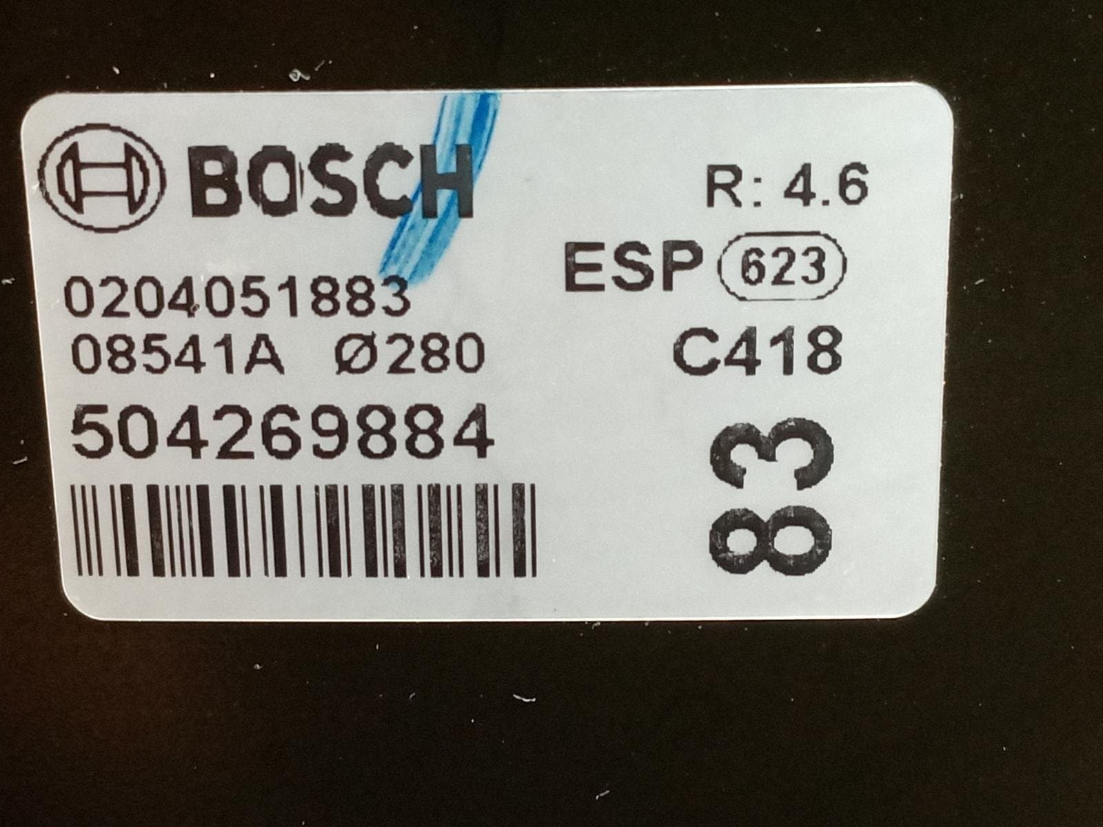 Recambio de SERVOFRENO para IVECO DAILY VI Caja/Chasis 33S15, 35S15, 35C15 F1AFL411C referencia OEM IAM 0204051883 - BLANCO 2