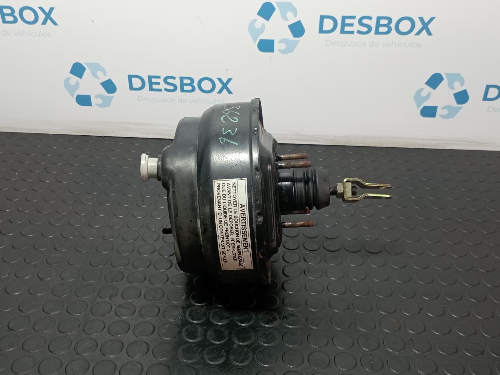Recambio de SERVOFRENO para SSANGYONG MUSSO 2.9 D OM662 referencia OEM IAM B259004D - ROJO 2