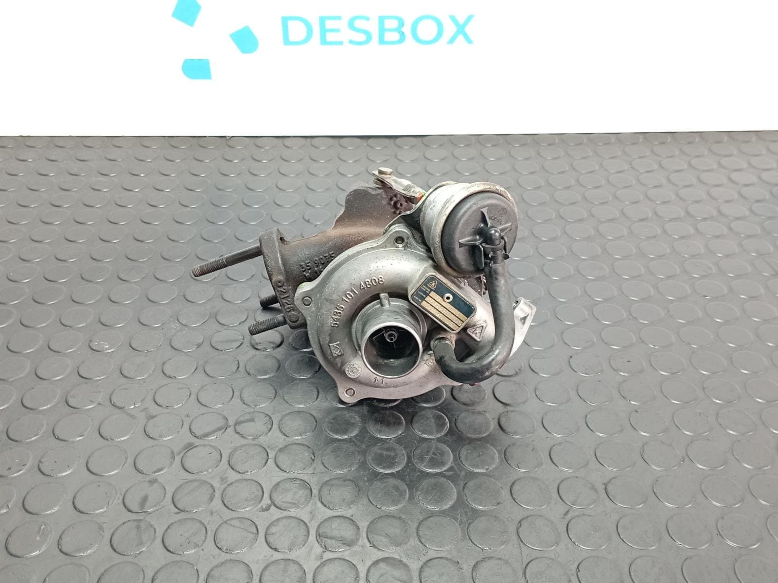Recambio de TURBOCOMPRESOR para FIAT FIORINO Furgoneta/monovolumen 1.3 D Multijet (225BXD1A, 225BXB1A, 225BXB11) 199A2.000 | 199A9.000 referencia OEM IAM 54351014808 - GRIS