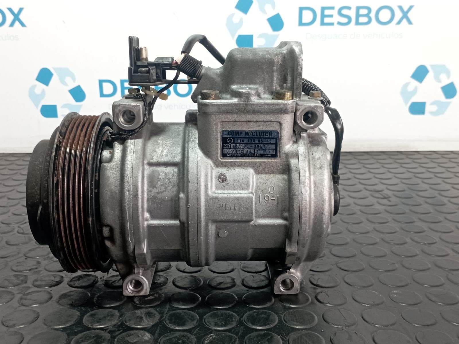 Recambio de COMPRESOR AIRE ACONDICIONADO para MERCEDES-BENZ CLASE SL (W129) 300 (129.061) 104981 referencia OEM IAM  1161310201 - GRIS 2