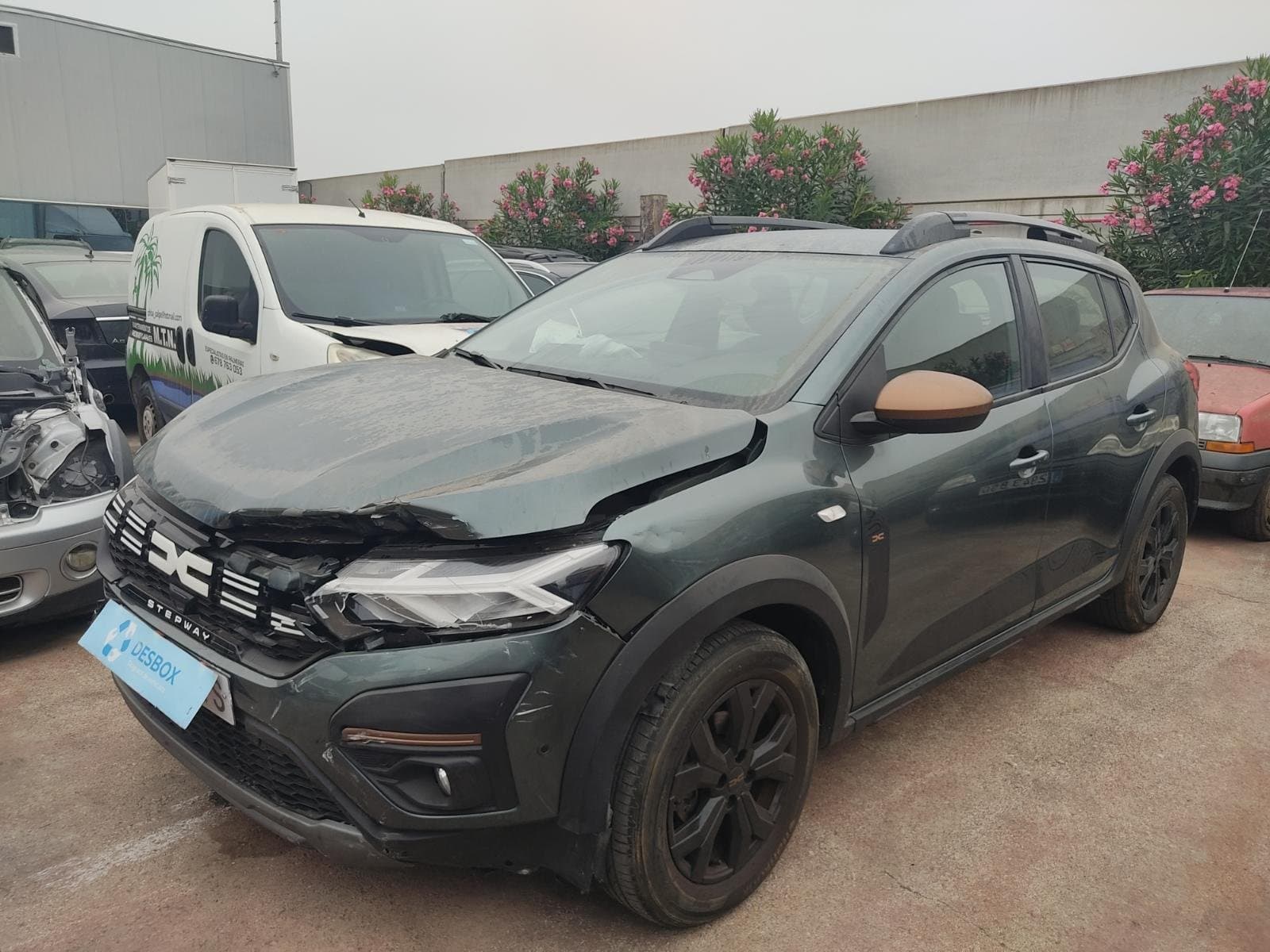 Recambio de ALETA DELANTERA DERECHA para DACIA SANDERO III 1.0 TCe 90 H4D470 - VERDE