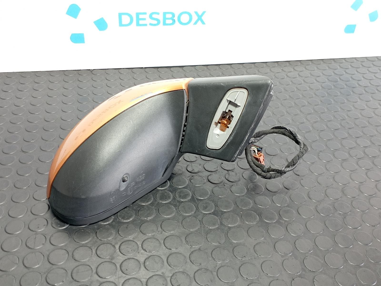 Recambio de RETROVISOR DERECHO para PEUGEOT 207 1.6 HDI 9HX  referencia OEM IAM 96806501XT  - NARANJA 2