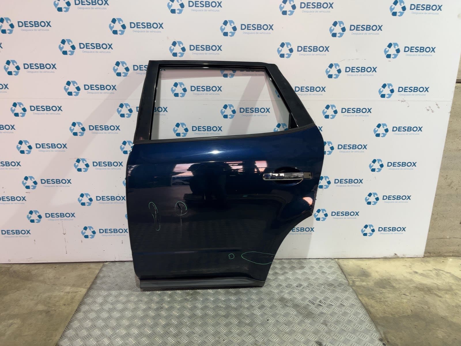 Recambio de PUERTA TRASERA IZQUIERDA para NISSAN MURANO (Z50) * VQ35DE - AZUL