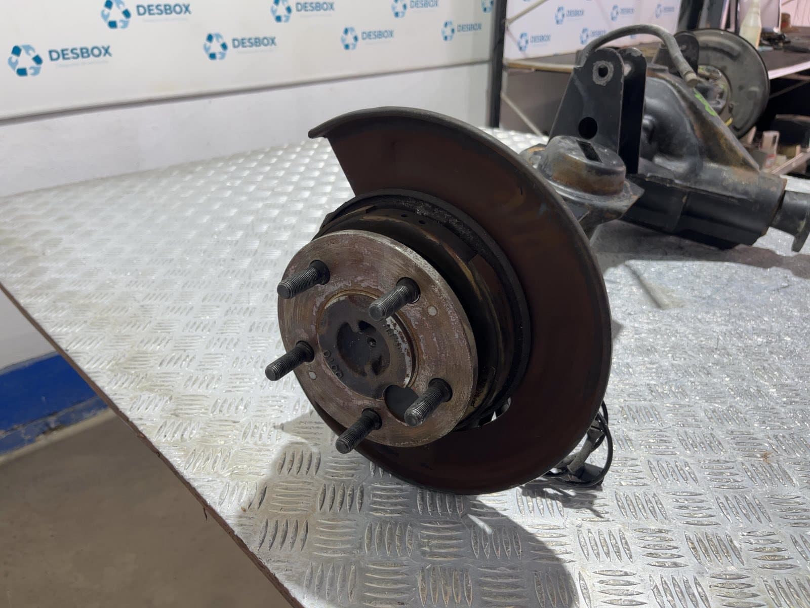 Recambio de PUENTE TRASERO para SSANGYONG KYRON 2.0 DI D20DT referencia OEM IAM 1027116X - GRIS 2
