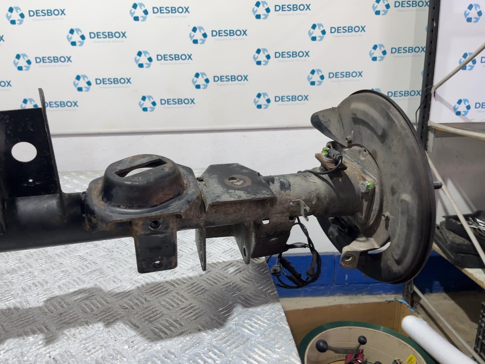 Recambio de PUENTE TRASERO para SSANGYONG KYRON 2.0 DI D20DT referencia OEM IAM 1027116X - GRIS 5