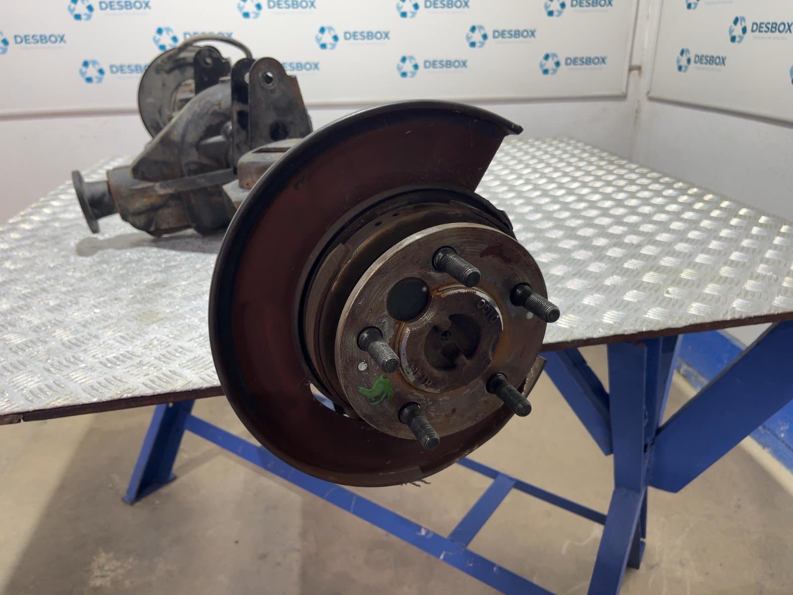 Recambio de PUENTE TRASERO para SSANGYONG KYRON 2.0 DI D20DT referencia OEM IAM 1027116X - GRIS 6