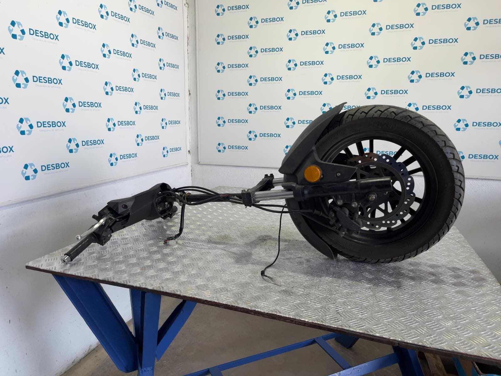 Recambio de HORQUILLA COMPLETA para WOTTAN STORM SY125T 1P52QMI - BLANCO