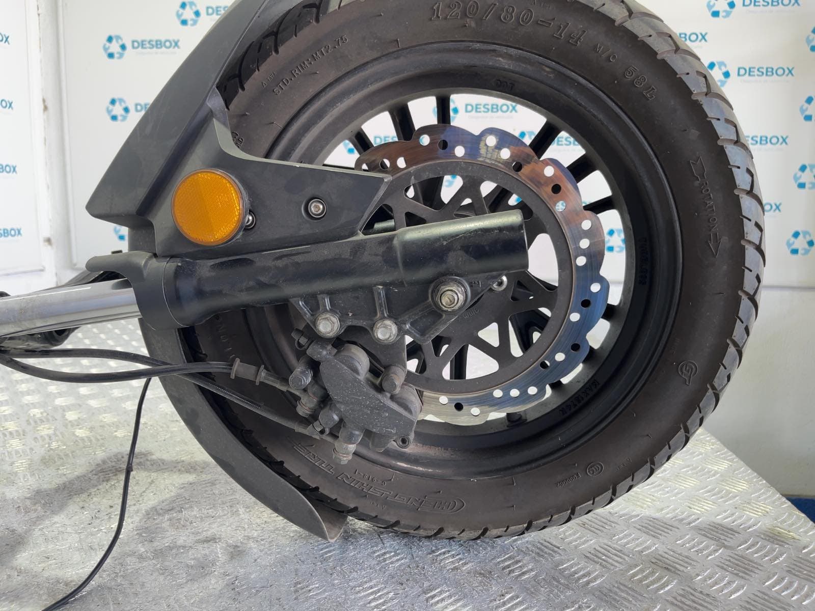 Recambio de HORQUILLA COMPLETA para WOTTAN STORM SY125T 1P52QMI - BLANCO 2