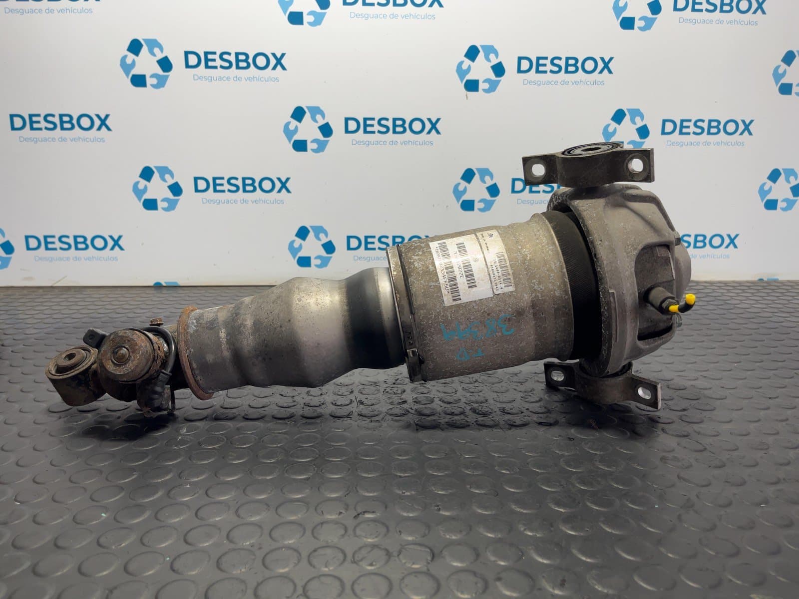 Recambio de AMORTIGUADOR TRASERO DERECHO para VOLKSWAGEN TOUAREG (7LA) 5.0 V10 AYH referencia OEM IAM 7L6512022E - NEGRO