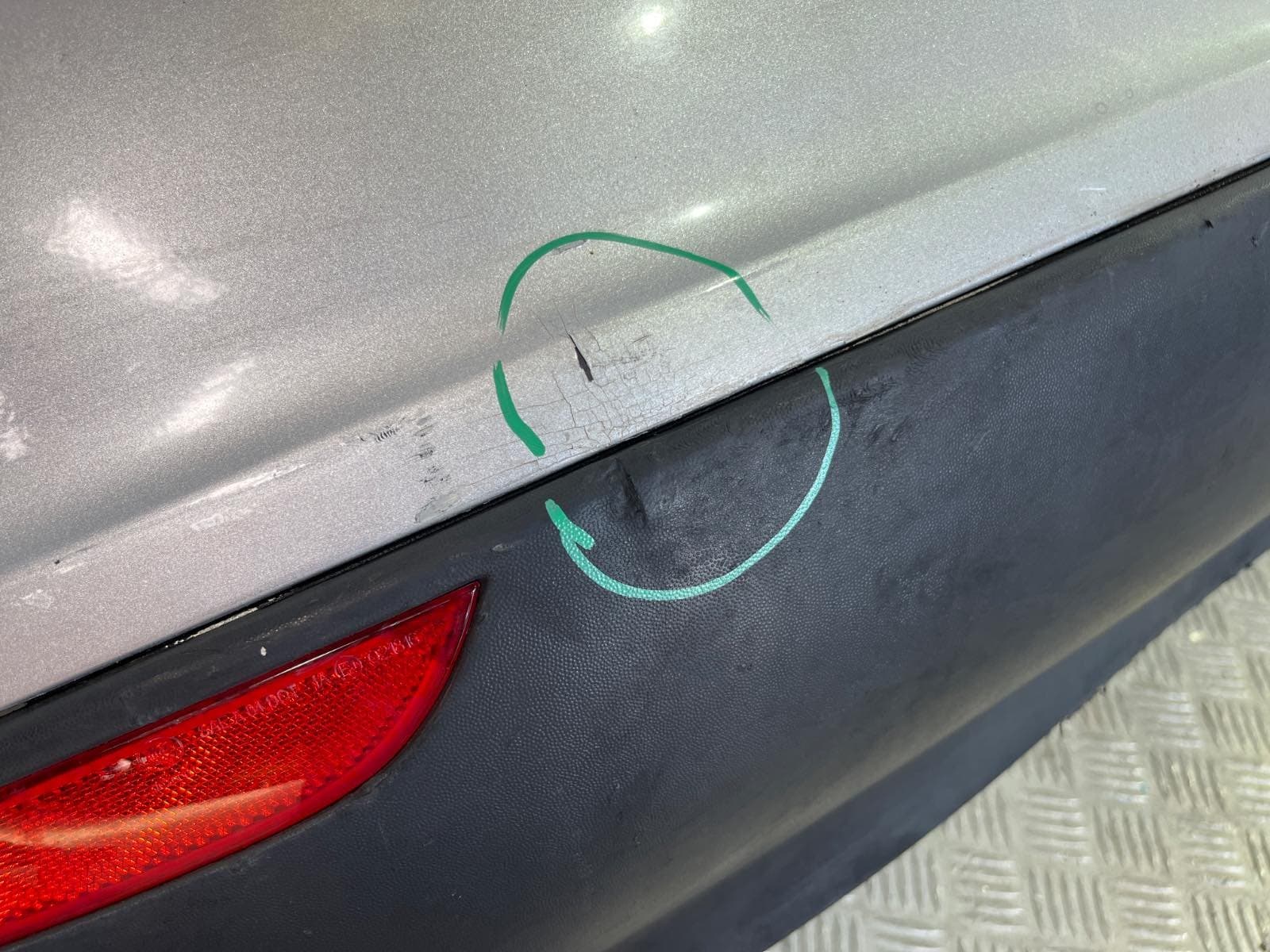 Recambio de PARAGOLPES TRASERO para VOLKSWAGEN GOLF PLUS (5M1) 1.9 TDI BKC - GRIS 3