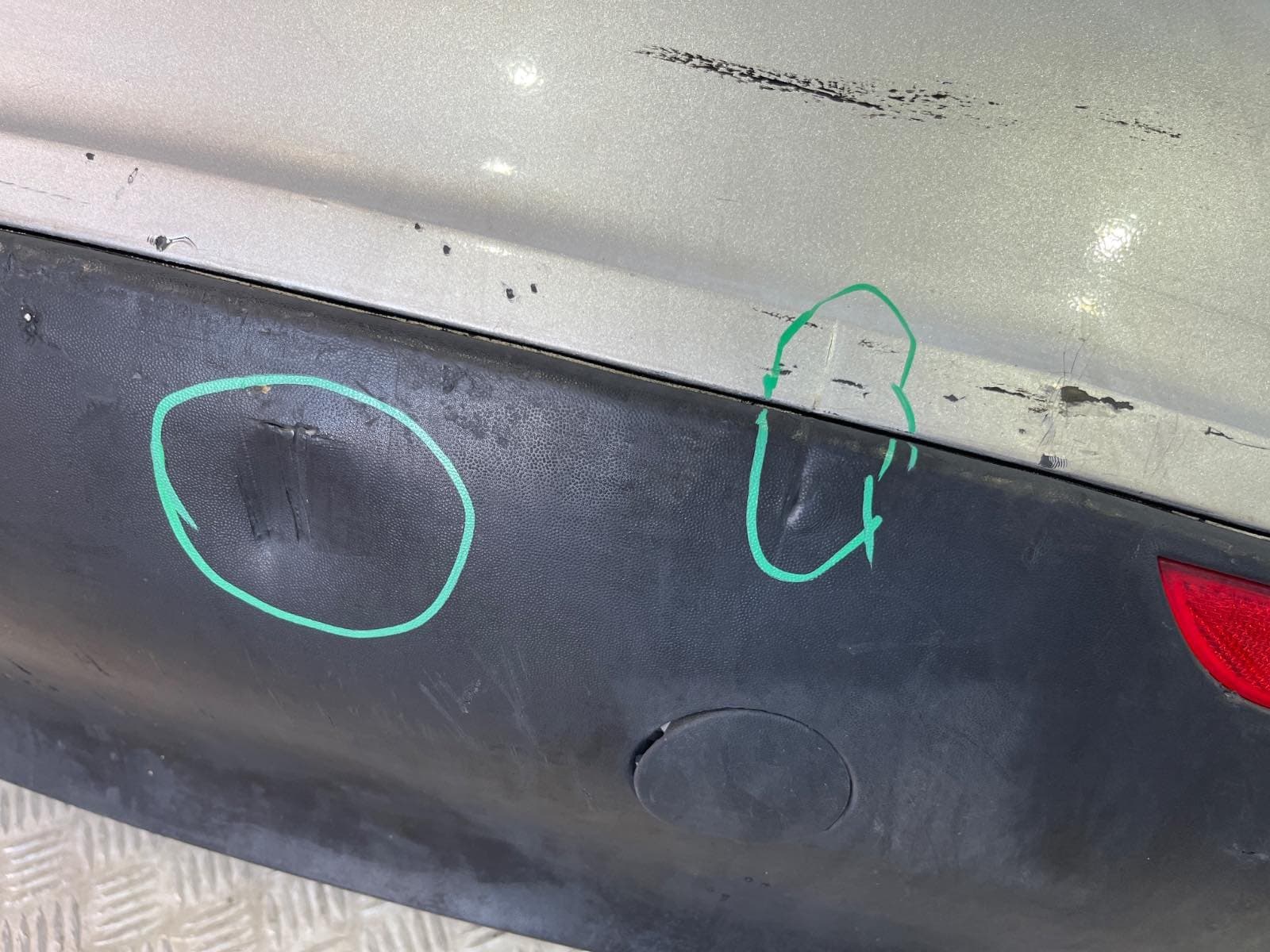 Recambio de PARAGOLPES TRASERO para VOLKSWAGEN GOLF PLUS (5M1) 1.9 TDI BKC - GRIS 5