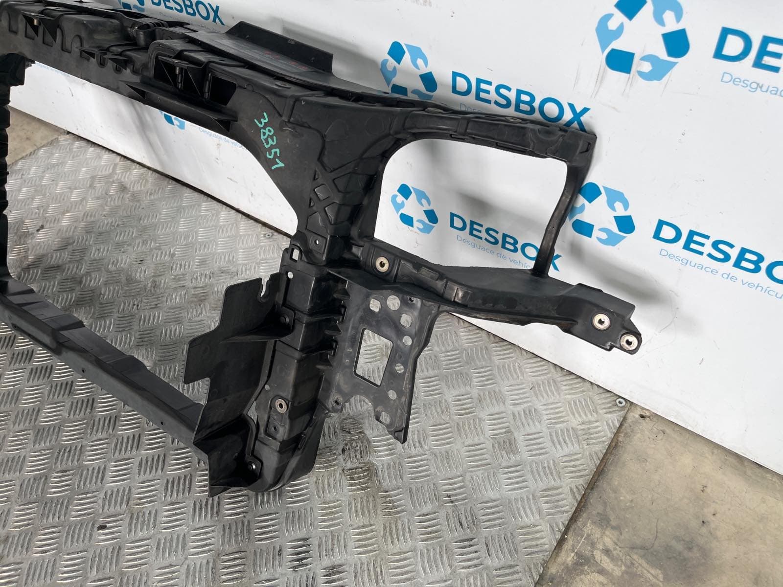 Recambio de PANEL FRONTAL para SEAT IBIZA (6L1) 1.4 BBZ referencia OEM IAM 6L0805588A - NEGRO 4