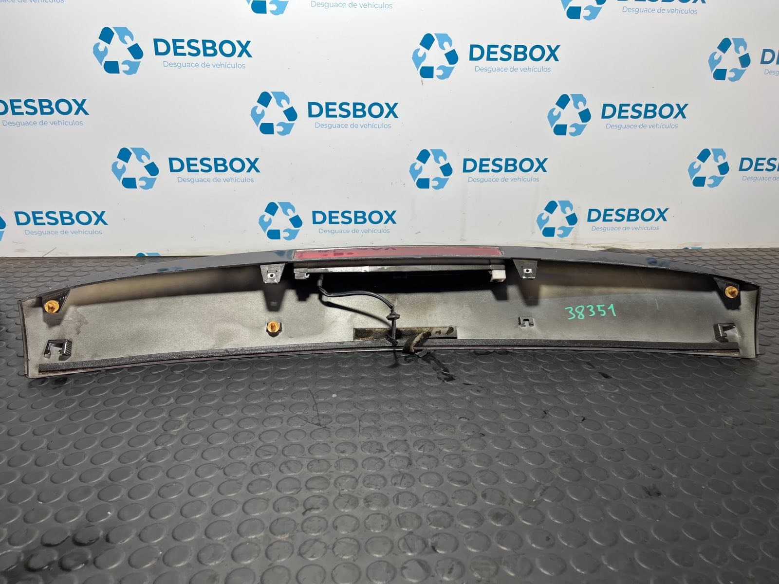 Recambio de ALERON TRASERO para SEAT IBIZA (6L1) 1.4 BBZ - NEGRO 2