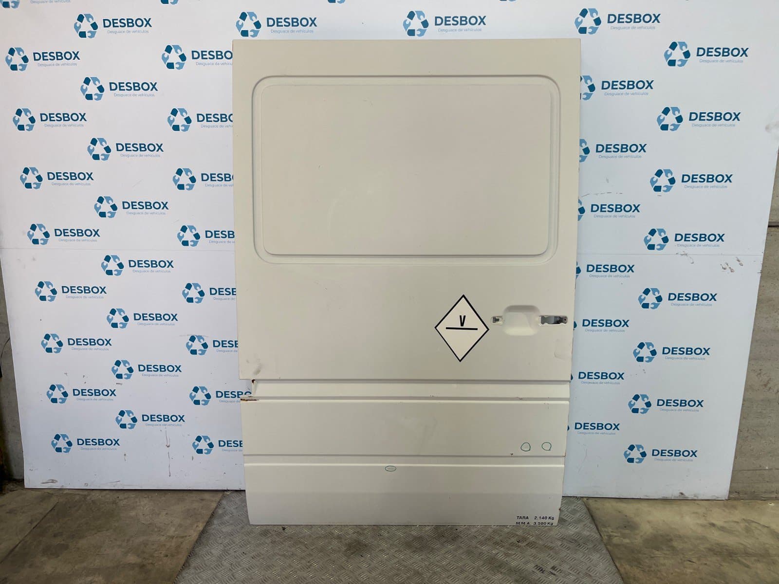 Recambio de PUERTA LATERAL CORREDERA DERECHA para VOLKSWAGEN LT CAJA CERRADA / COMBI (MOD. 1997) FURGON 2.8 TDI ATA - BLANCO