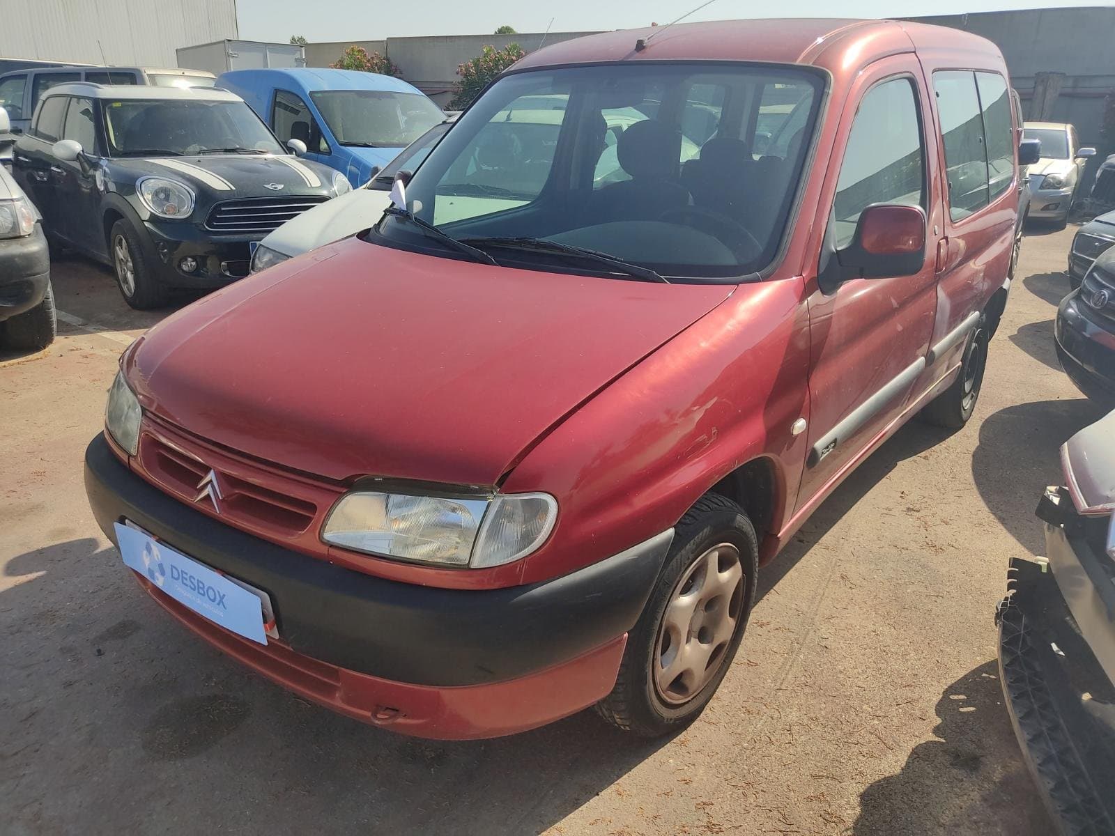 Recambio de MOTOR para CITROEN BERLINGO 1.9 D D-WJZ - ROJO 3