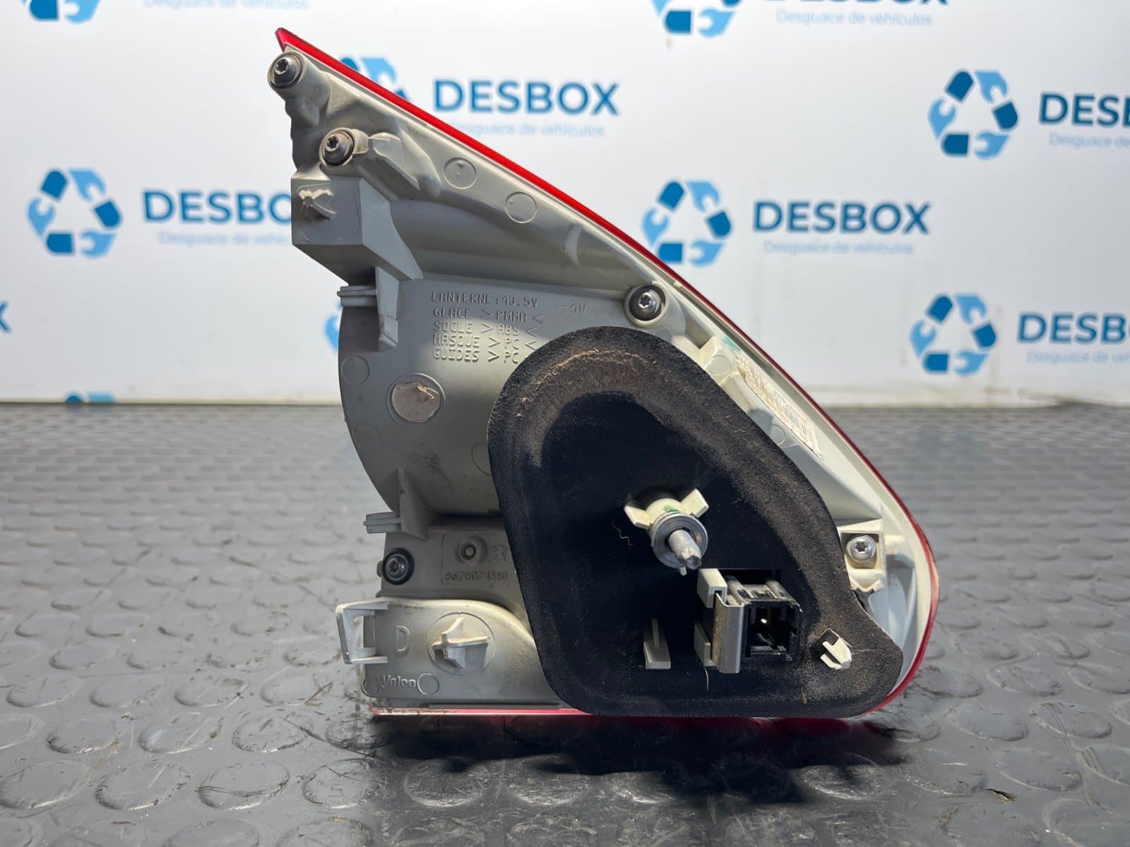 Recambio de PILOTO PORTON DERECHO para PEUGEOT 2008 I 5FS(EP6C) referencia OEM IAM 9678074580  - BLANCO 2
